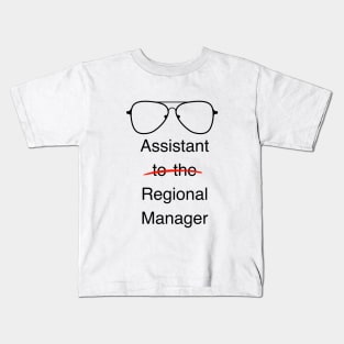 The office assistant to the regional manager Kids T-Shirt